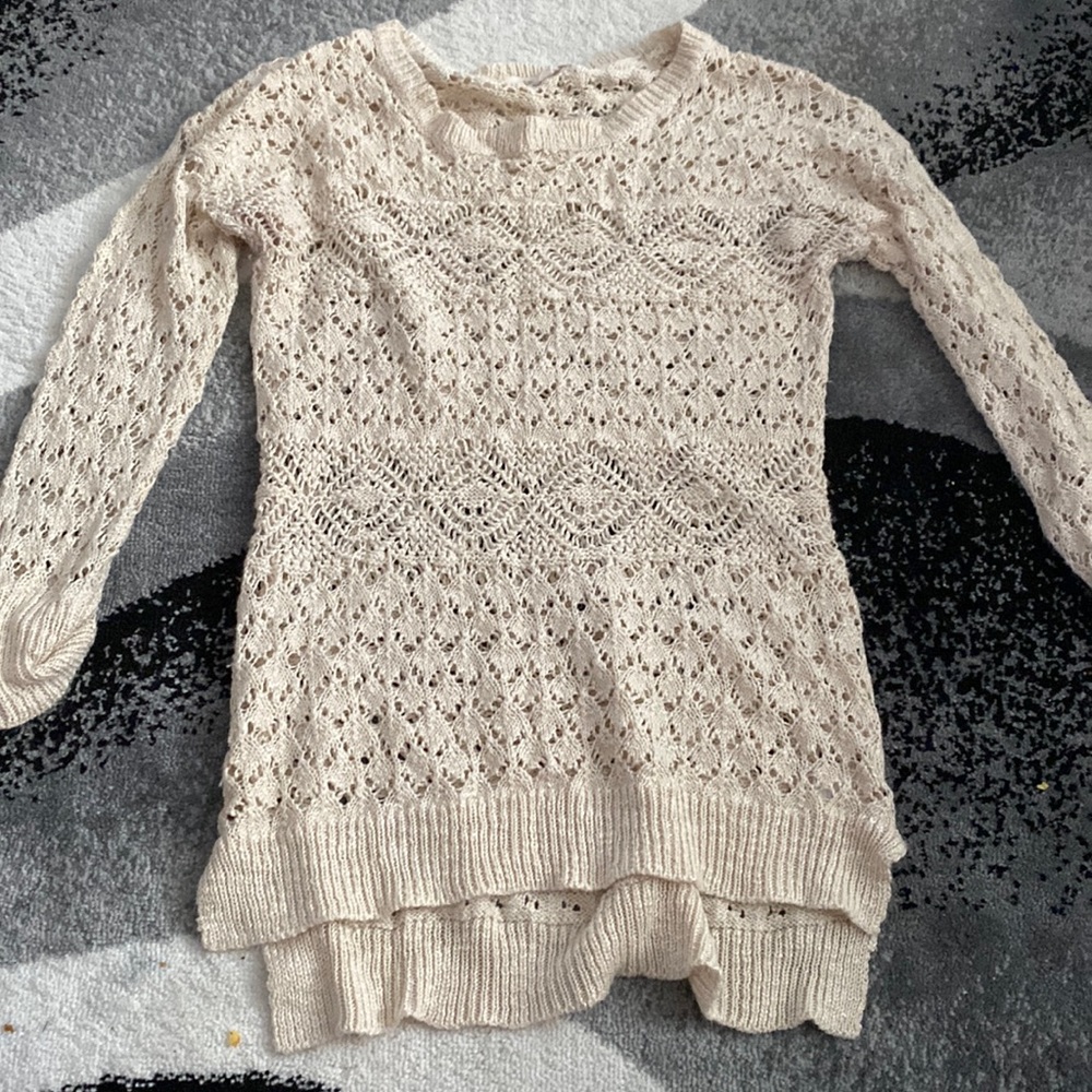 Crochet sweater